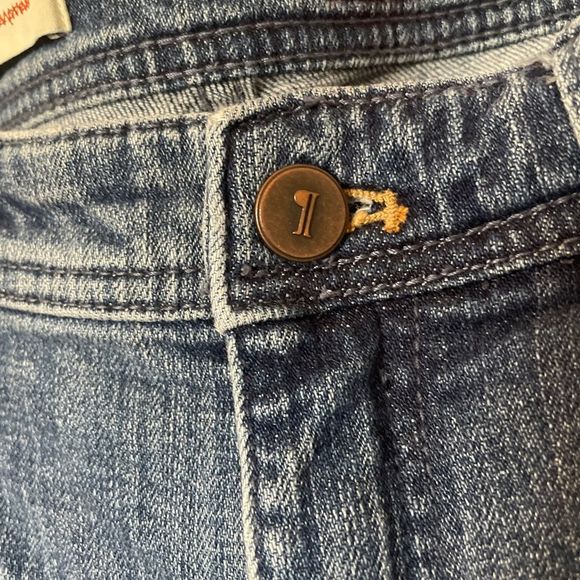 Anthropologie Pilcro and the Letterpress Size 26 Hyphen Fit Embroidered - Picture 6 of 14